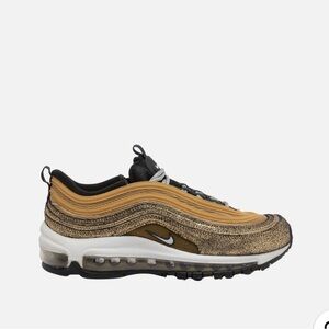 Nike Air Max 97 Sneakers in Gold and Black